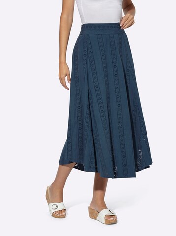 heine Skirt in Blue: front