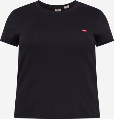 Levi's® Plus Shirt 'PL SS BABY TEE BLACKS' in de kleur Rood / Zwart / Wit, Productweergave