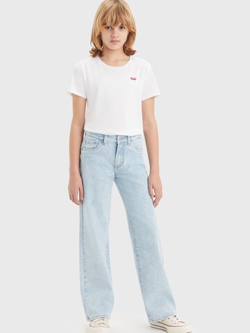 Levi's Kids Szeroka nogawka Jeansy w kolorze niebieski: przód