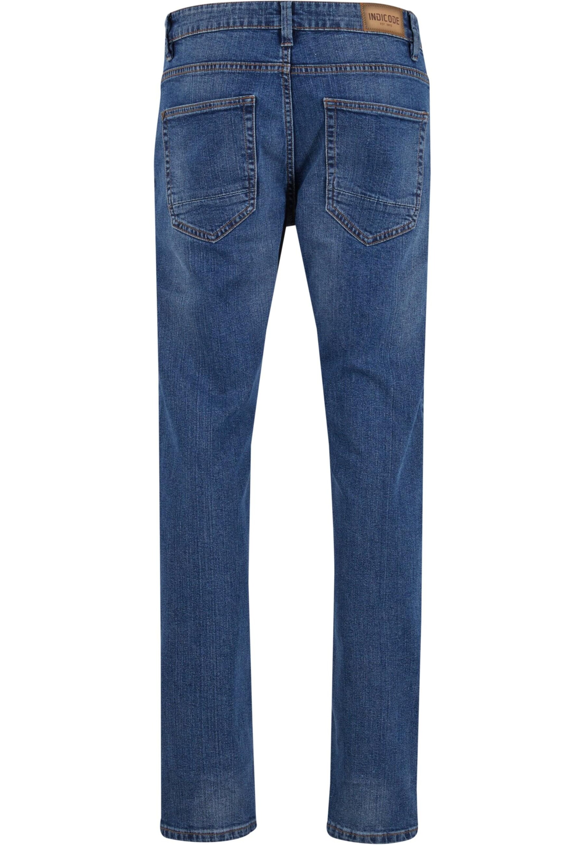 INDICODE JEANS - regular Vaquero 'Rambler' en azul: frente