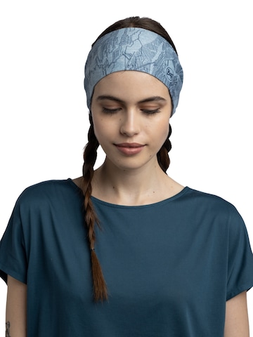 BUFF Athletic Headband 'Buff CoolNet UV Wide Headband' in Blue