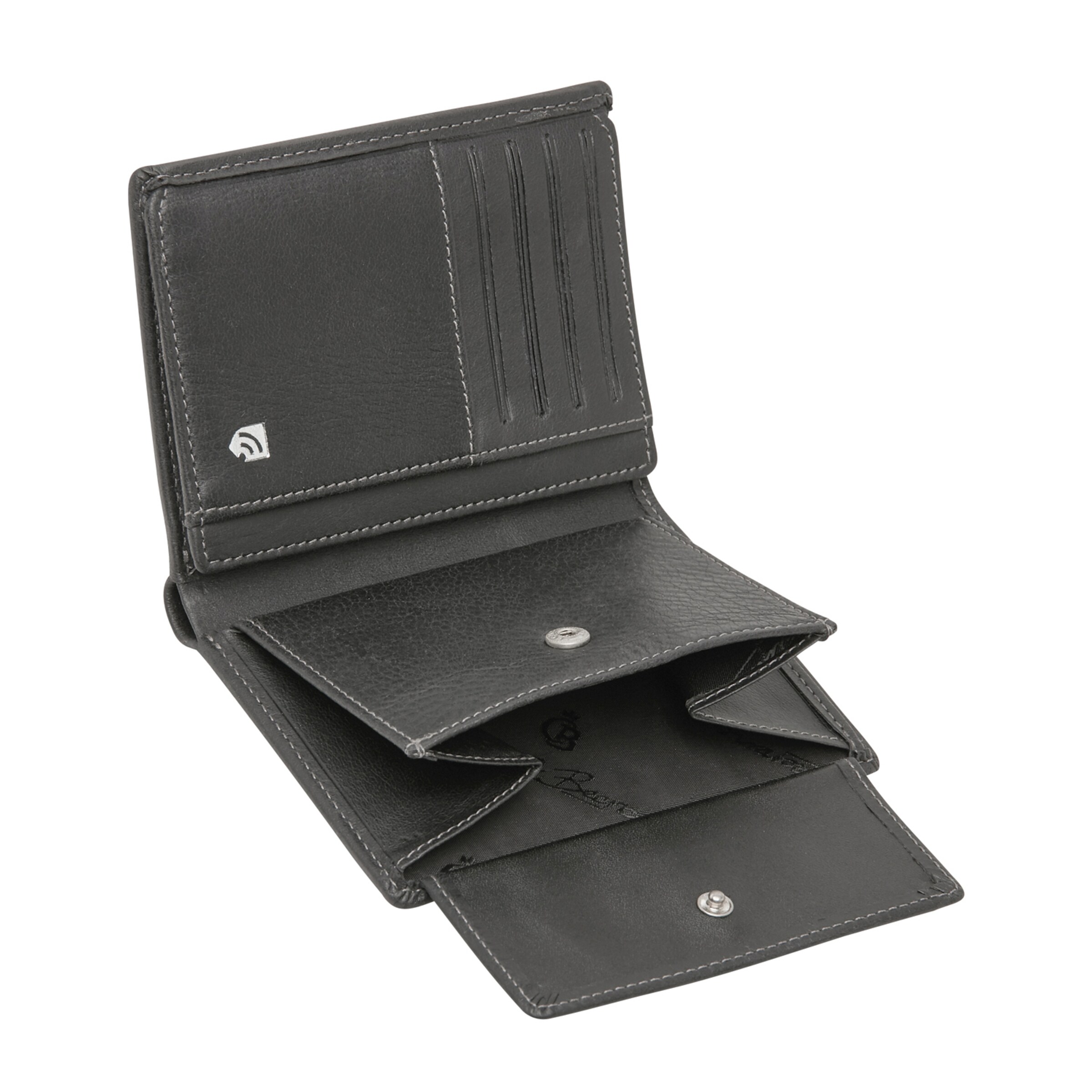 Portamonete 'Canyon' di Castelijn & Beerens in nero