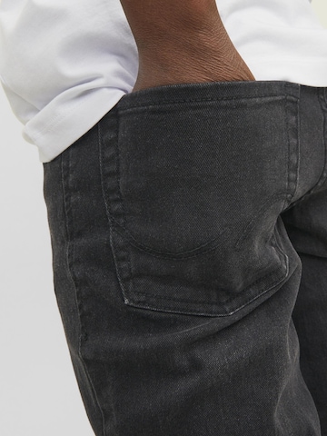 Jack & Jones Junior Slimfit Jeans 'GLENN ORIGINAL MF 073 ' in Schwarz