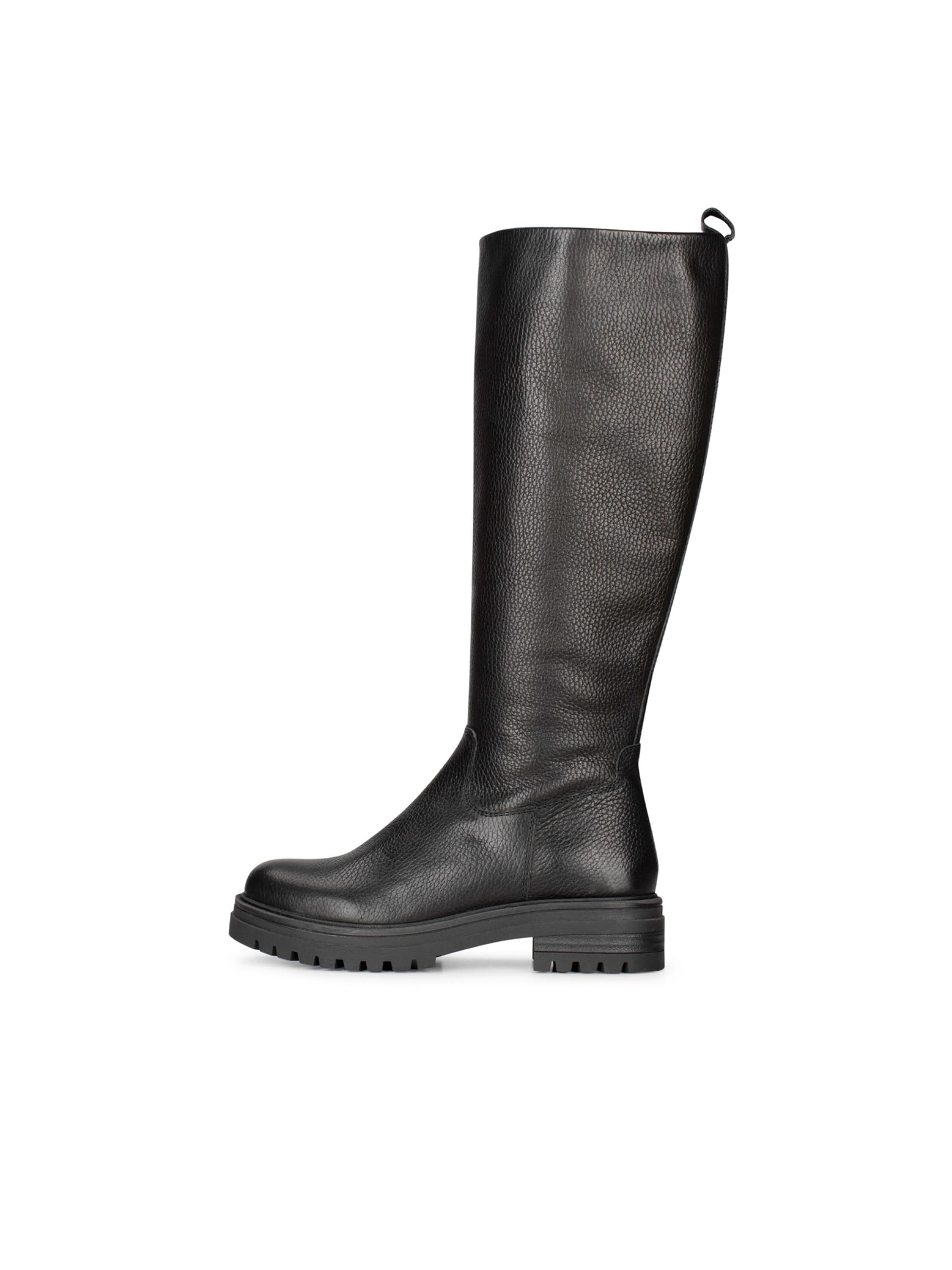 Bottes 'Monk' Poelman en noir : devant