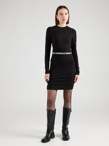 Abito di KARL LAGERFELD JEANS in nero: frontale