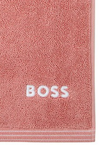 BOSS Home Towel 'EDGE' in Pink