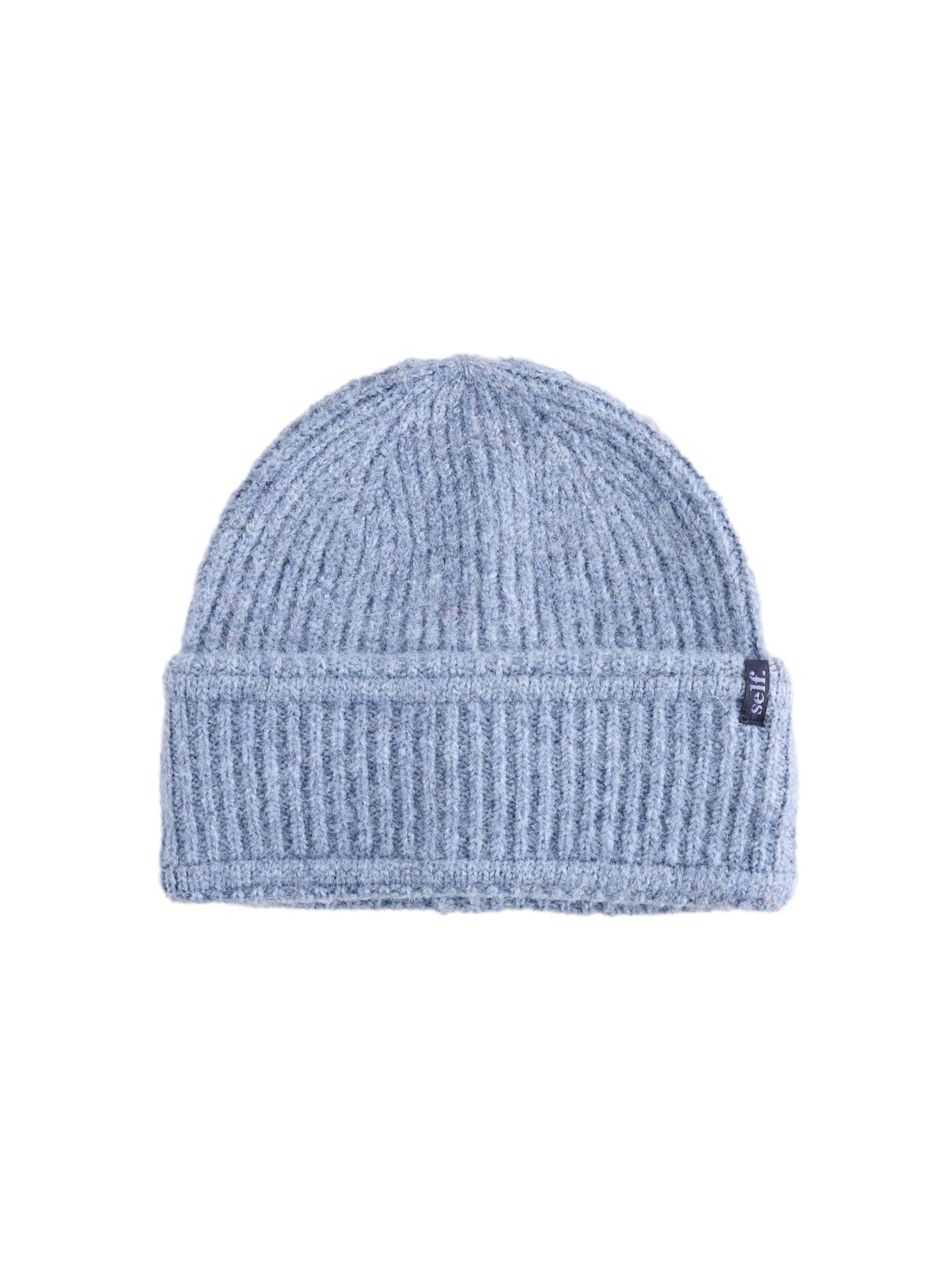 Bonnet self. en bleu : devant