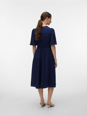 Robe-chemise 'VMMelaney' VERO MODA en bleu