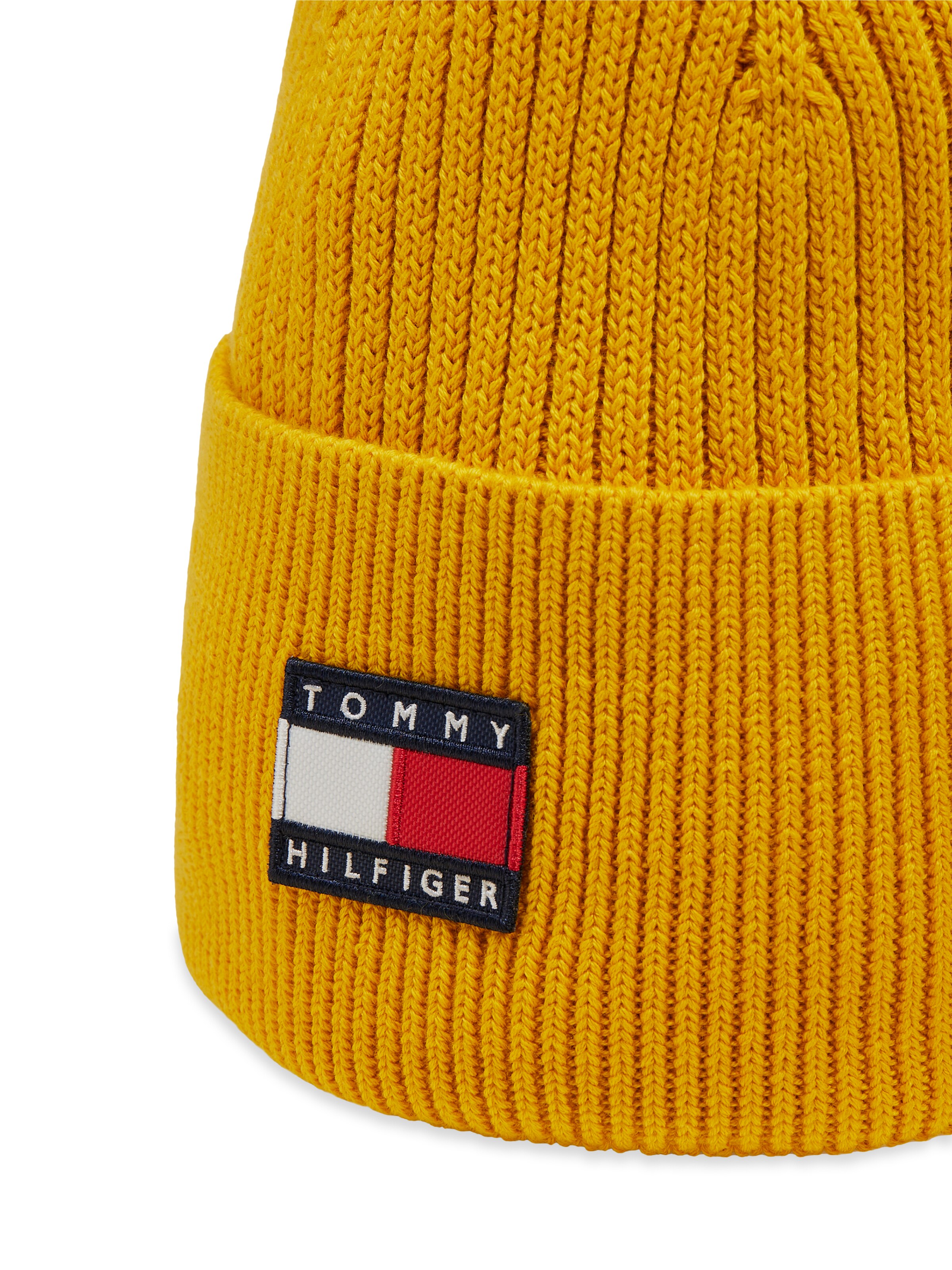 dzeltens TOMMY HILFIGER Cepure 'HERITAGE'