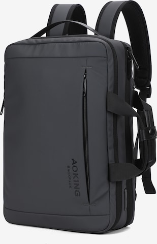 Aoking Backpack in Grey: front