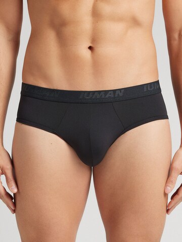 IUMAN Intimissimi Uomo Panty in Black: front