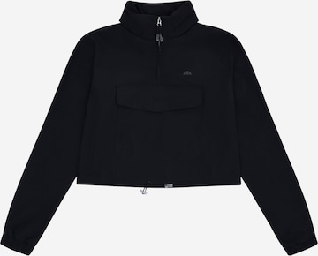 ELLESSE Prechodná bunda 'Lac-Vert' - Čierna: predná strana