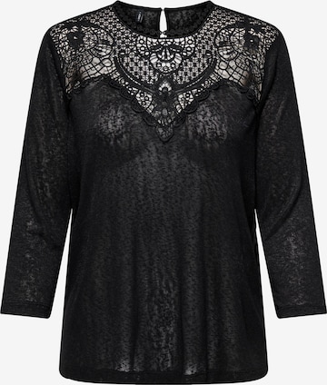 ONLY Blouse 'ANJA' in Zwart: voorkant