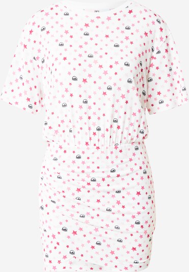 Rochie 'J.MEDAGLIA' Chiara Ferragni pe roz / roz / negru / alb, Vizualizare produs