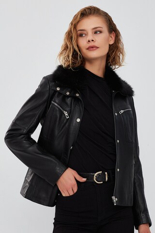 Derimod Jacke in Schwarz