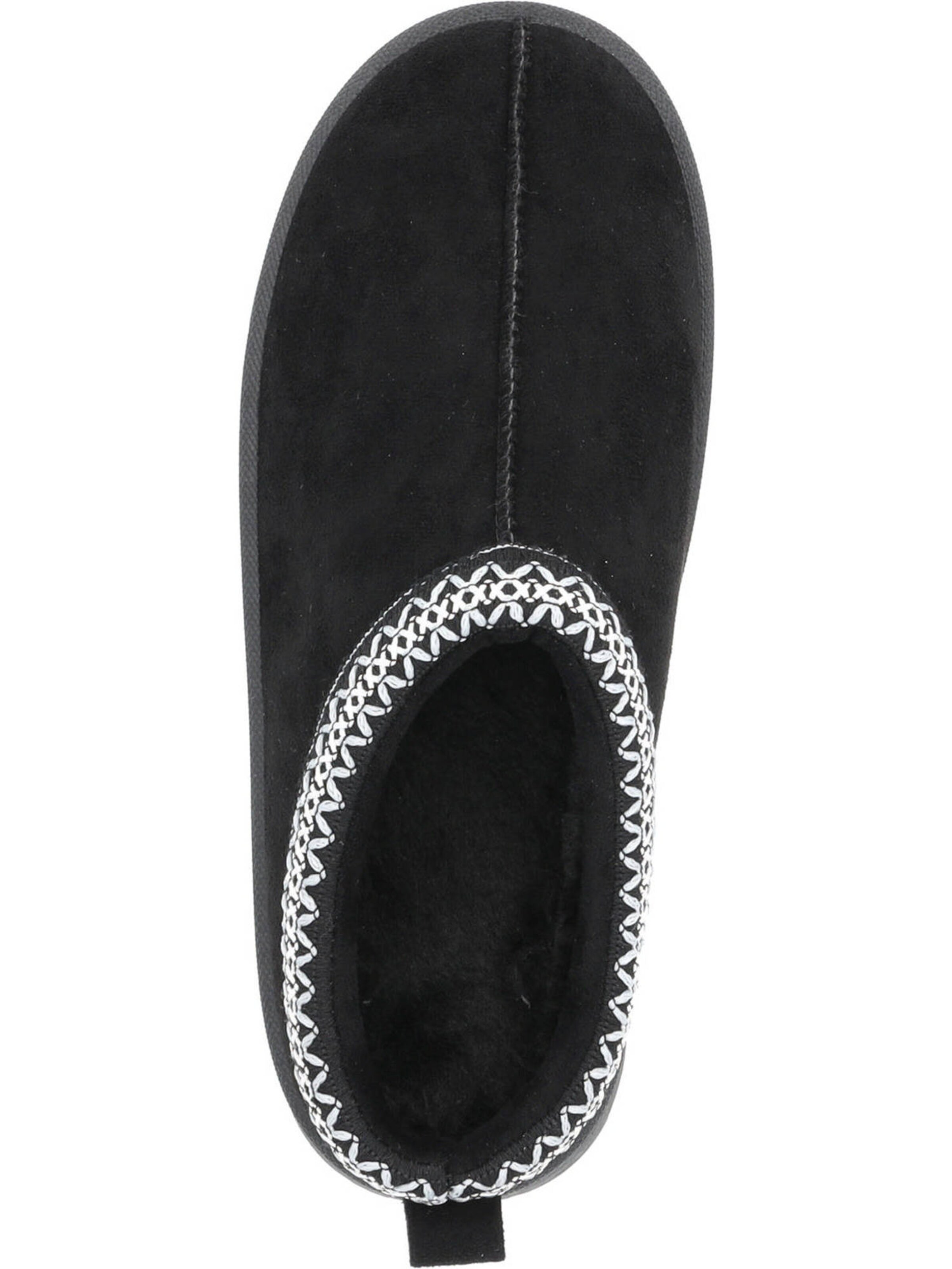 Palado Hausschuh 'Asinara' in Schwarz