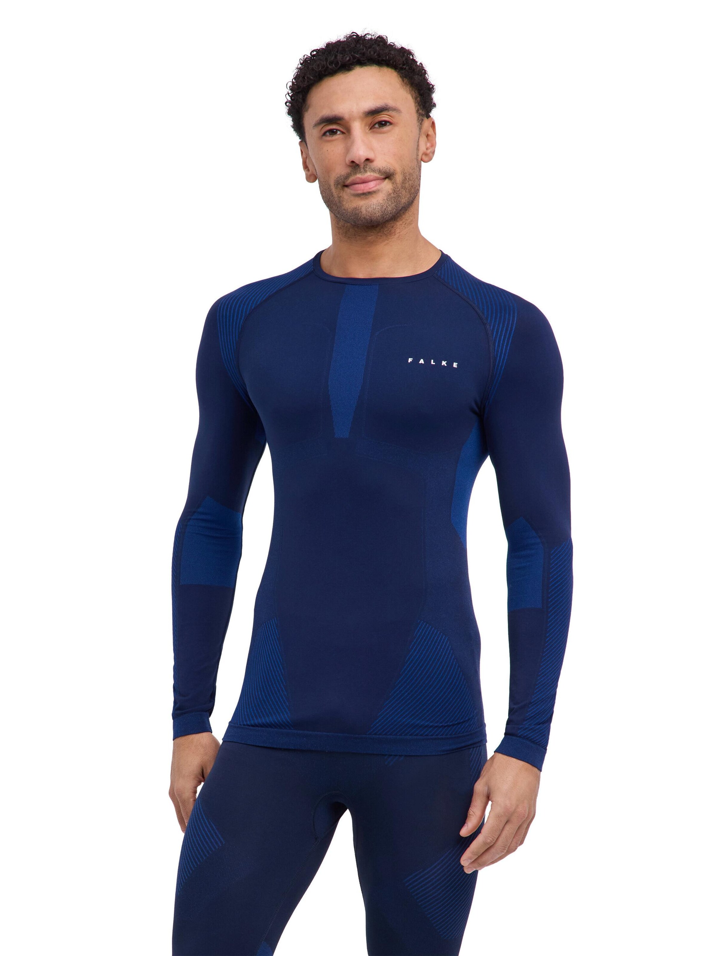 FALKE Base Layer‌‌‌‌‌‌‌‌‌‌ in Blau: Vorderseite