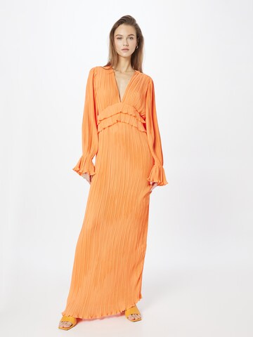 Robe Nasty Gal en orange : devant