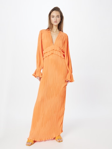 Nasty Gal - Vestido en naranja: frente