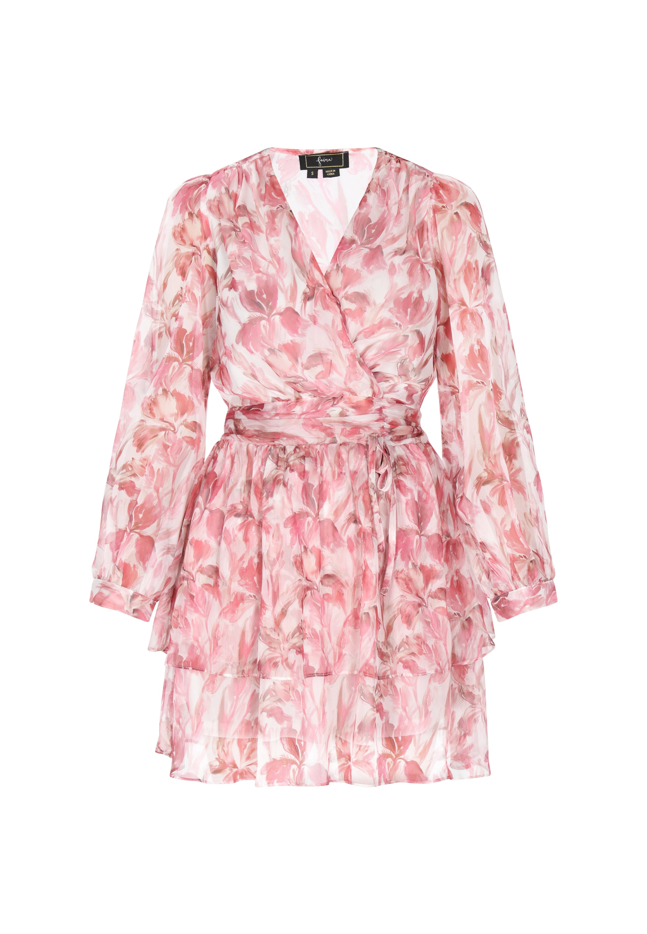 faina - Vestido en rosa: frente