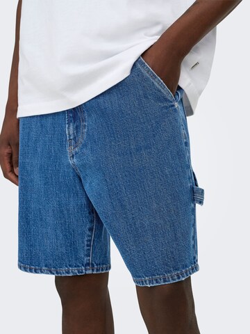 Only & Sons - regular Vaquero 'ONSFade' en azul