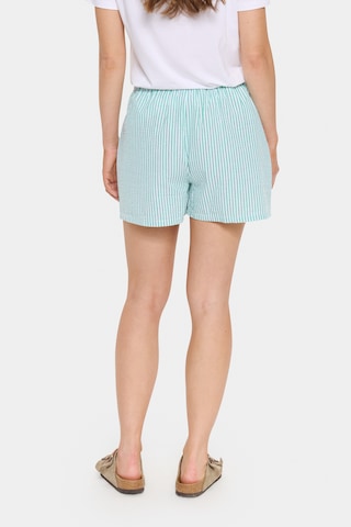 Regular Pantalon 'Elmiko' SAINT TROPEZ en vert