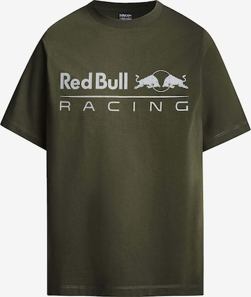 Red Bull Racing x Pepe Jeans Shirt 'Red Bull Racing x Pepe Jeans' in Groen: voorkant