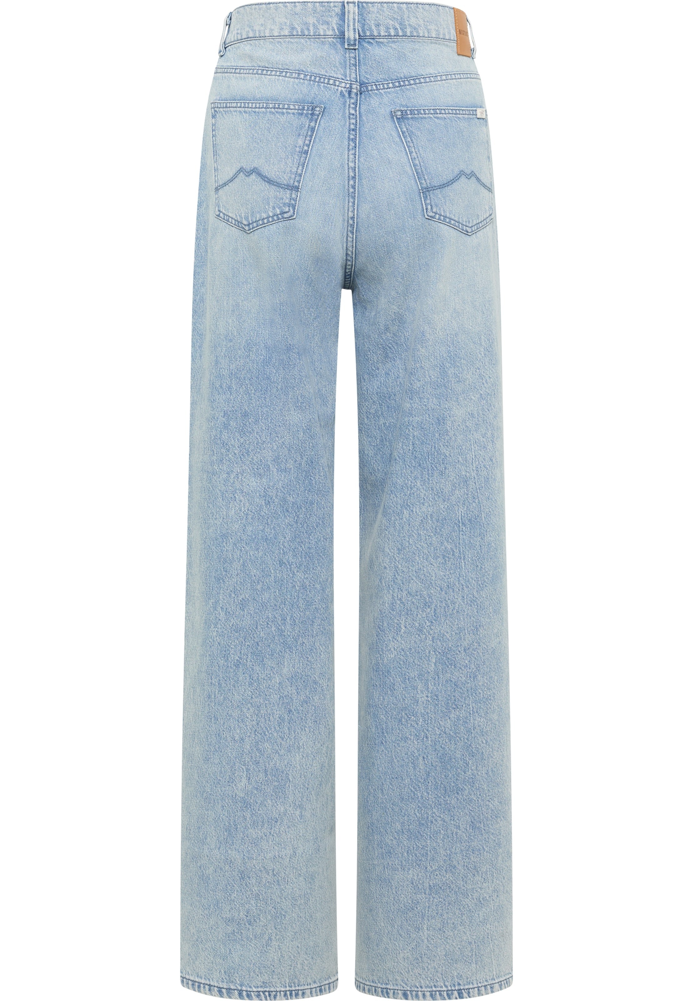 MUSTANG Wide Leg Jeans 'Luise' in Blau