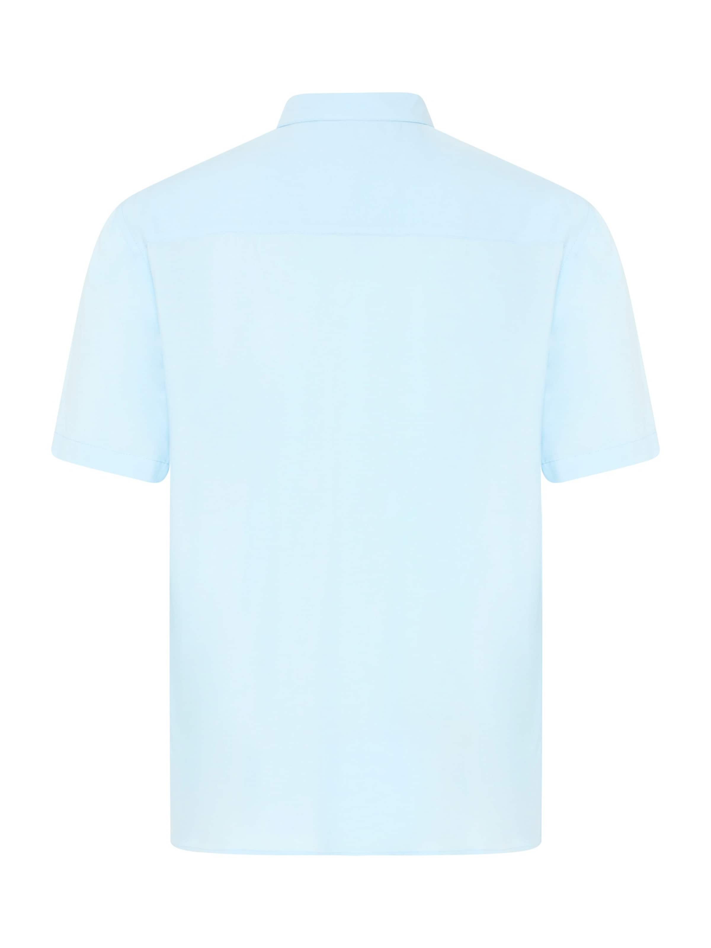 BLEND Regular fit Button Up Shirt in Blue