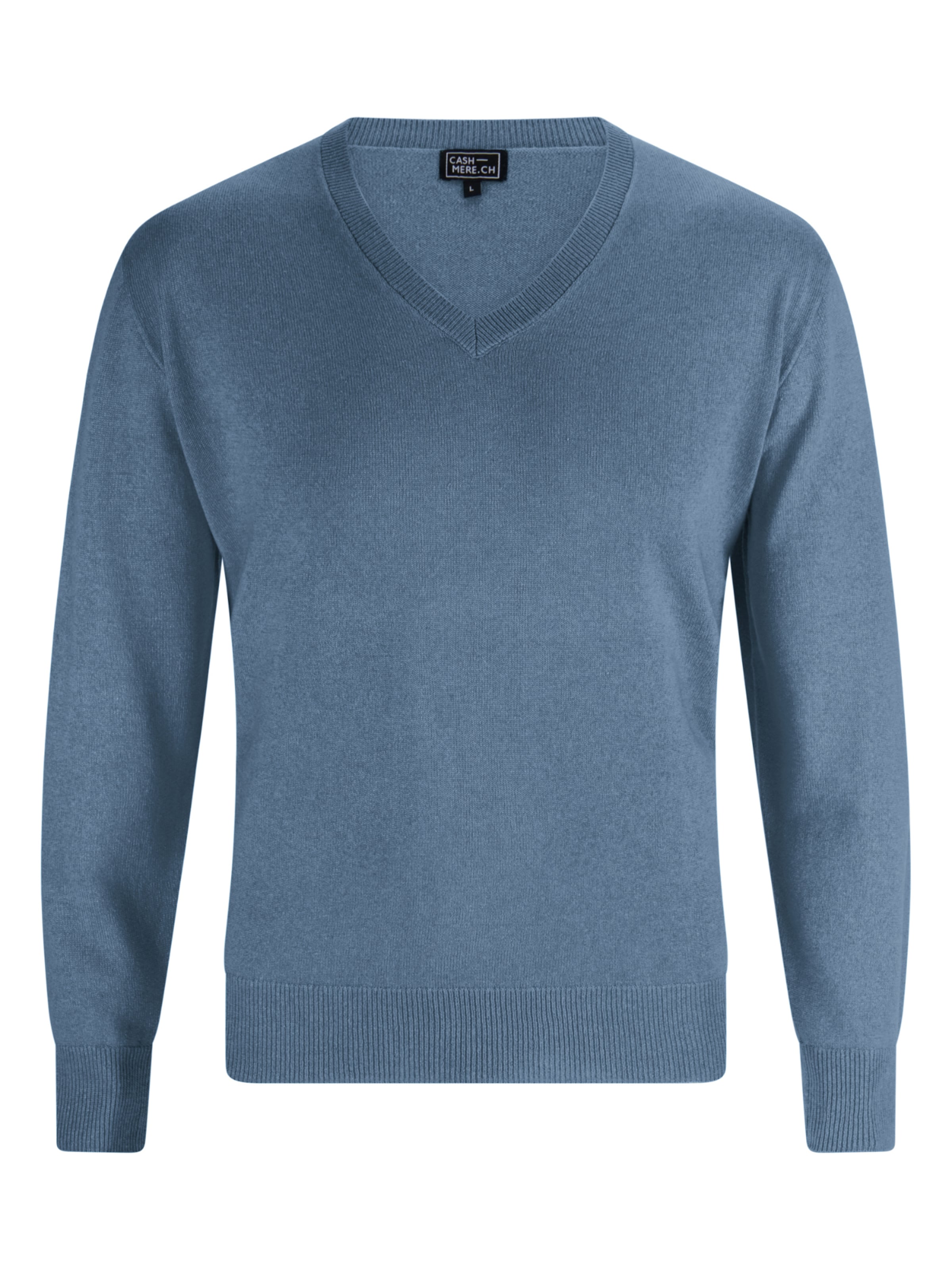 Pull-over CASH-MERE.CH en bleu : devant