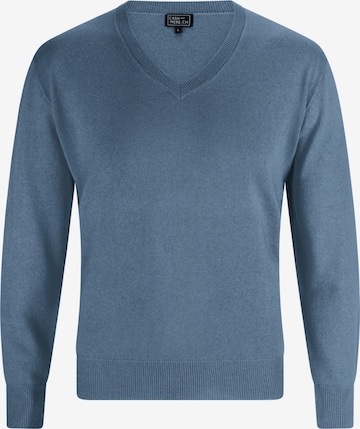 Pull-over CASH-MERE.CH en bleu : devant