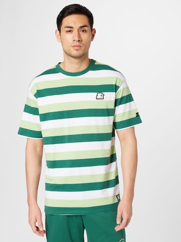 T-Shirt Starter Black Label en vert : devant