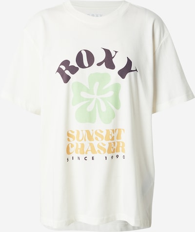 ROXY T-Krekls, krāsa - tumši brūns / piparmētru / oranžs / balts, Preces skats