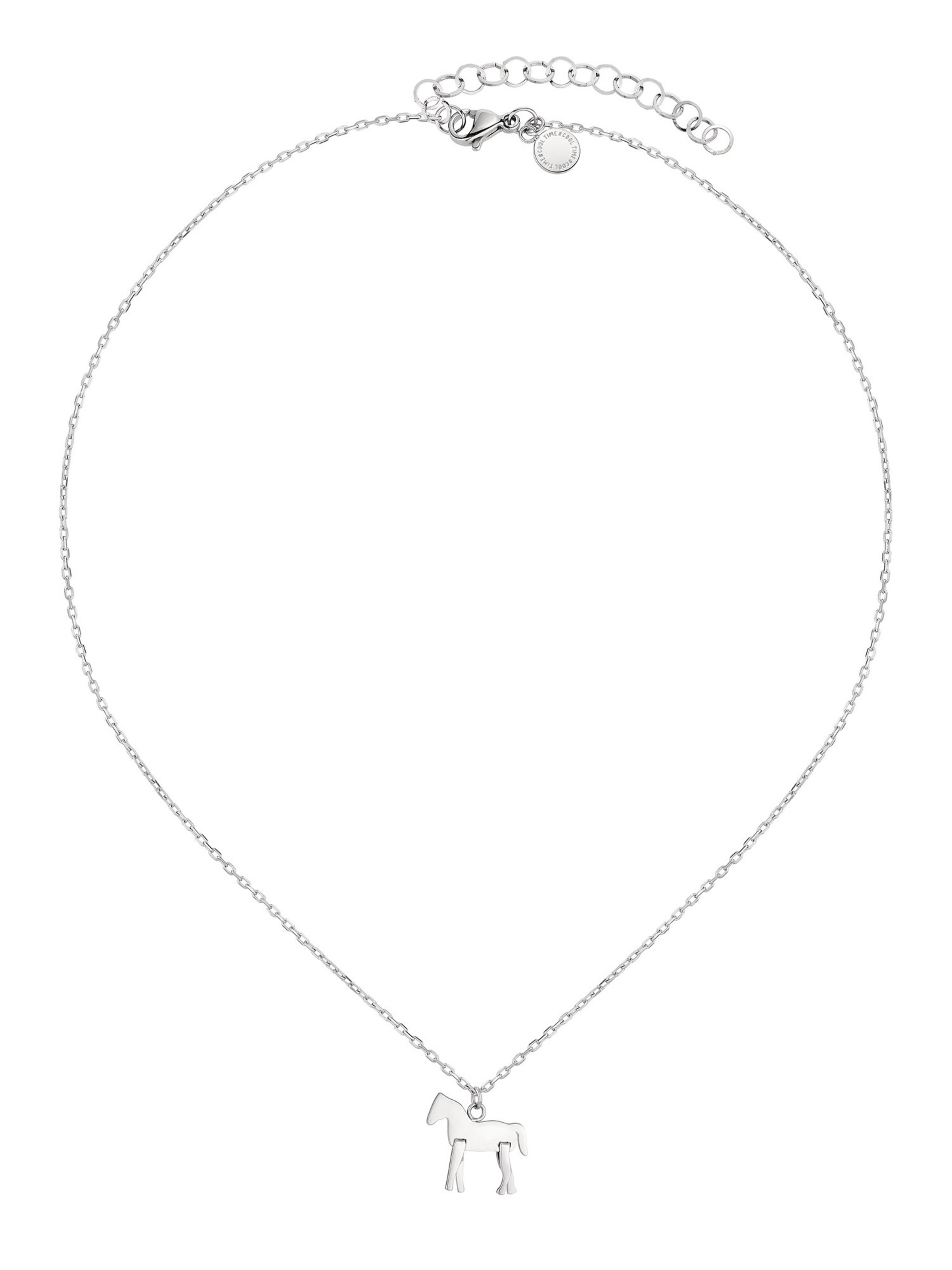Cool Time Kette in Silber: Vorderseite