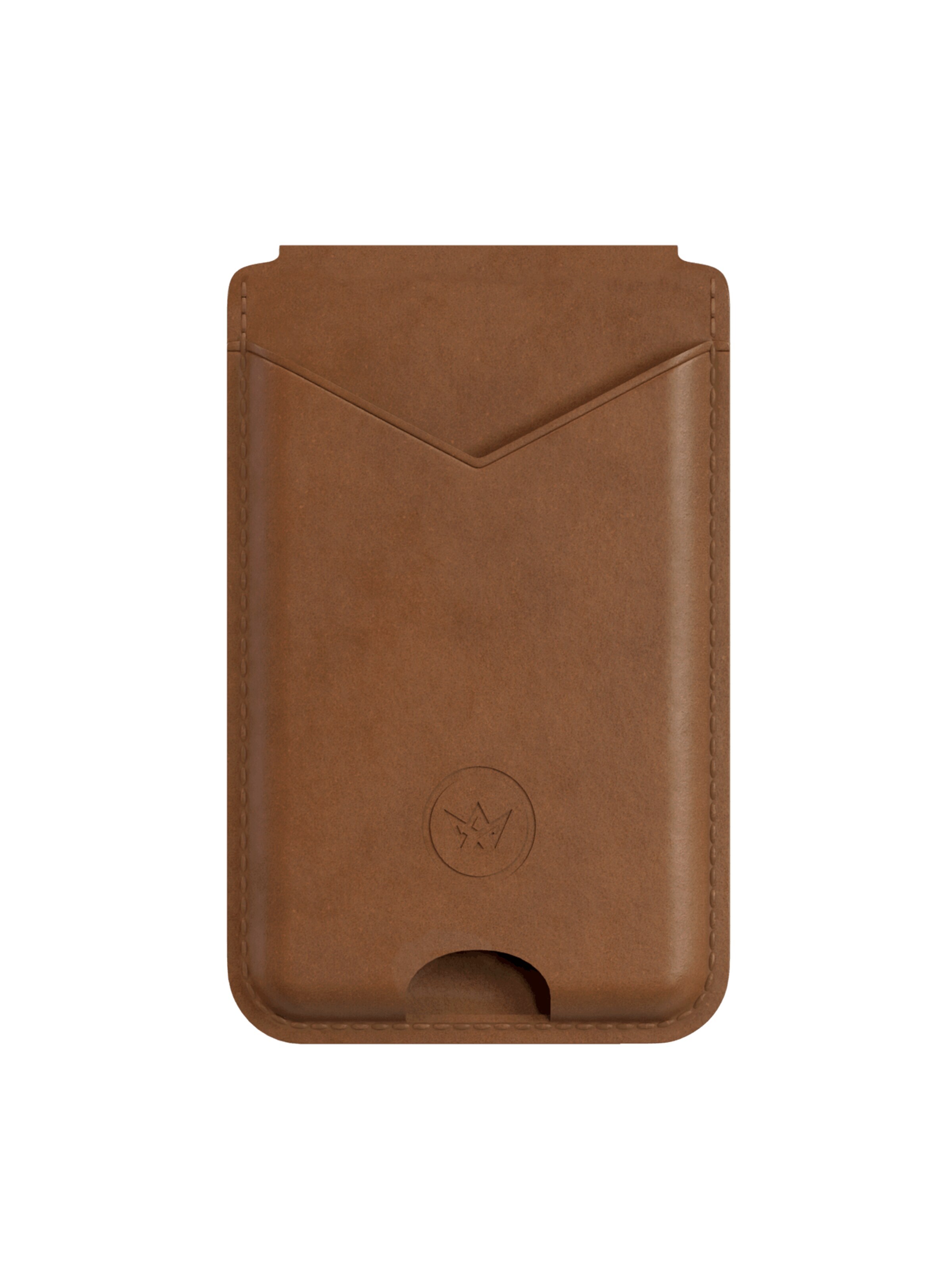 Prowallet Wallet 'MagSafe Deluxe' in Brown: front