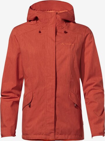 VAUDE Sportjas in Rood: voorkant