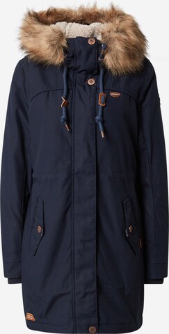 Parka invernale 'TAWNY' di Ragwear in blu: frontale