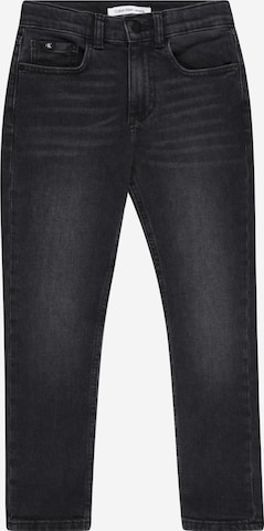 Calvin Klein Jeans Regular Jeans in Zwart: voorkant