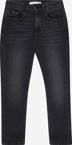 Calvin Klein Jeans - regular Vaquero en negro: frente