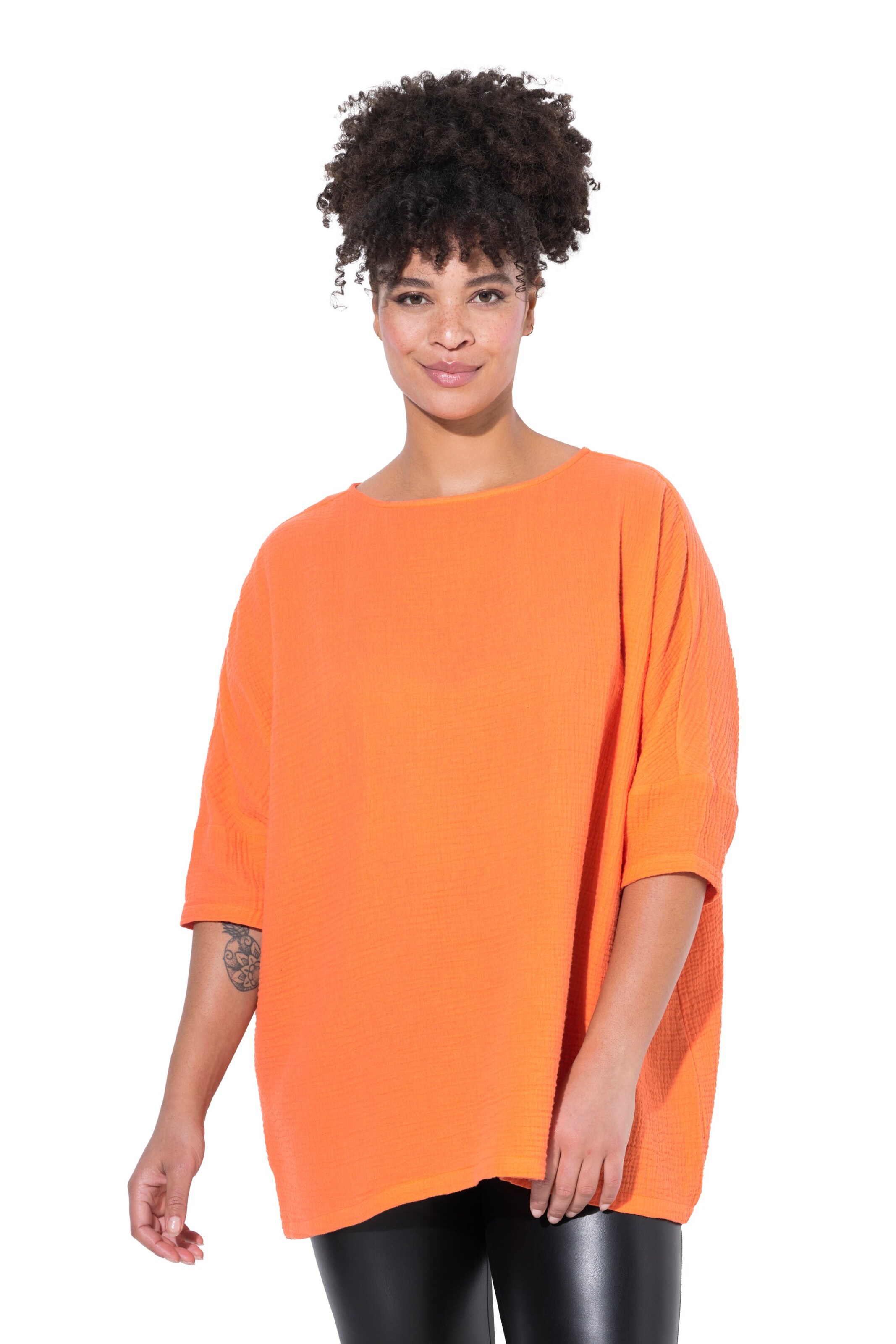 MIAMODA Shirt in Orange: front