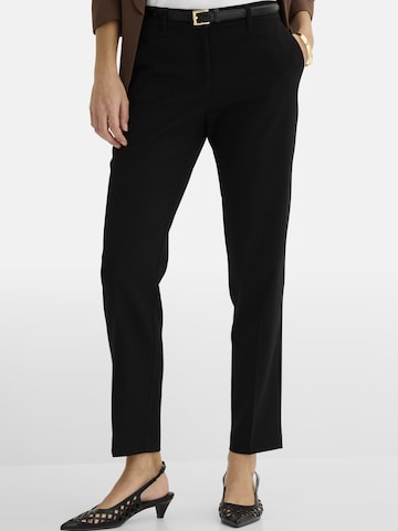 bonprix Slimfit Anzugshose ' ' in Schwarz: Vorderseite