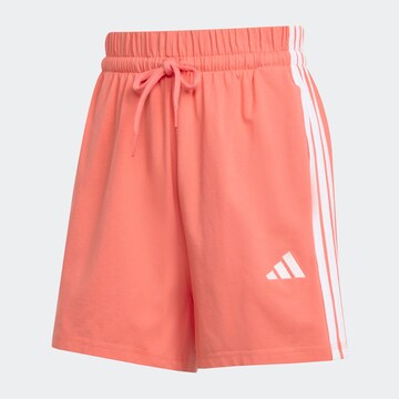 ADIDAS SPORTSWEAR Workout Pants 'Essentials' in Pink: front