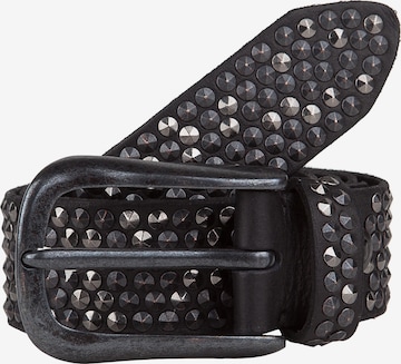 Cintura 'Zoe' di b.belt Handmade in Germany in nero: frontale