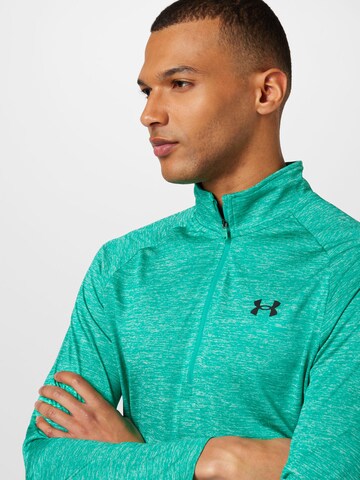 UNDER ARMOUR Funkční tričko – zelená