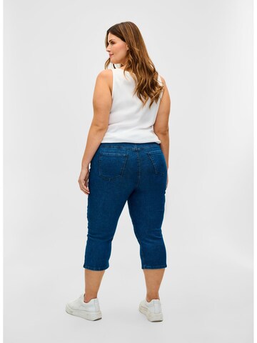 Slimfit Jeans de la Zizzi pe albastru