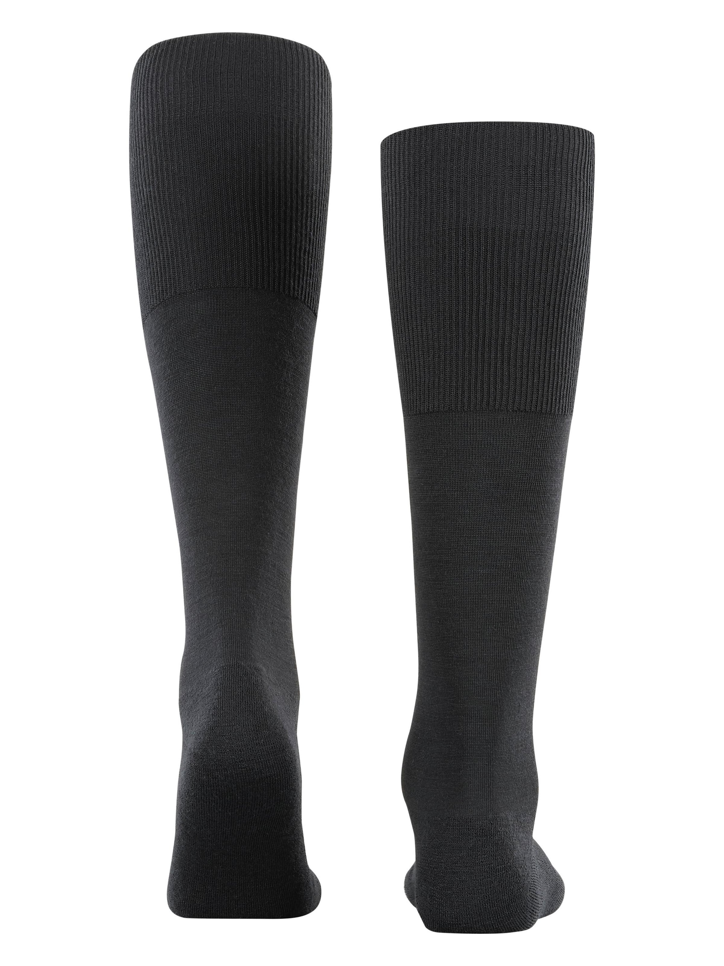 FALKE Knee High Socks 'Airport Plus' in Black