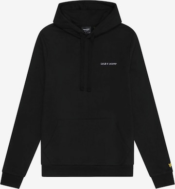 Lyle & Scott Sweatshirt in Black: front