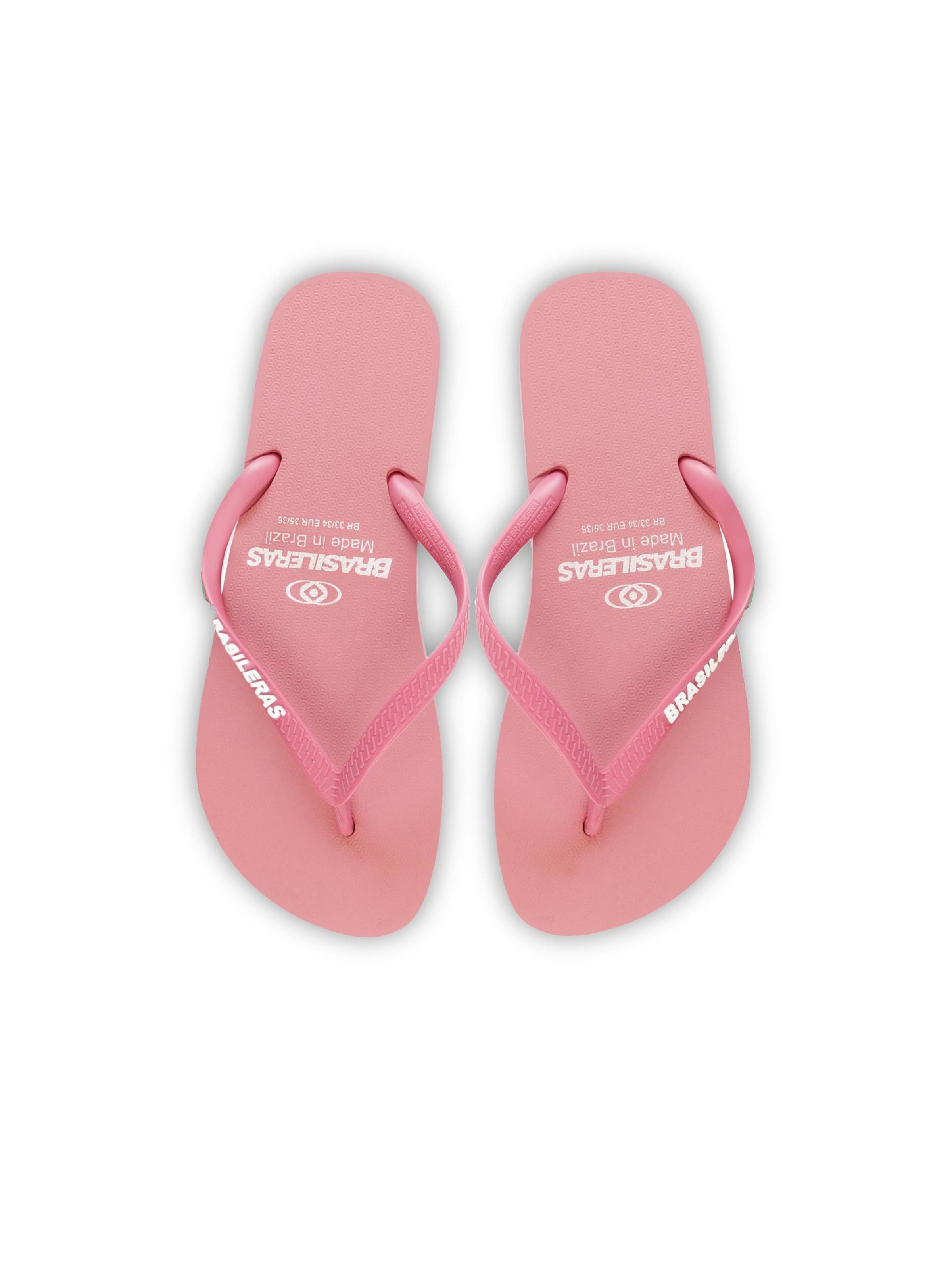 Infradito 'Classic W SS19' di Brasileras in rosa