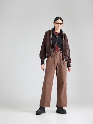 Kaotiko Baggy Trousers 'POODLE' in Brown