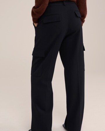 Regular Pantalon cargo WE Studio en noir